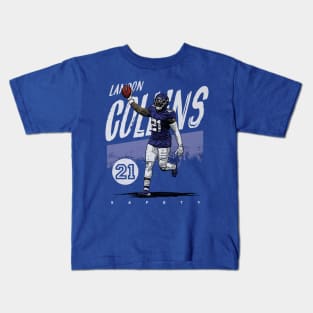 Landon Collins New York G Grunge Kids T-Shirt